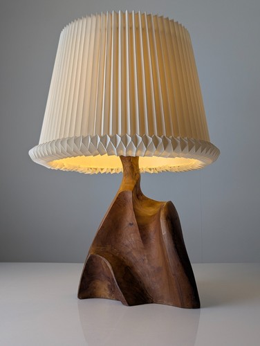 Skulpturale tischlampe aus - skulpturale,