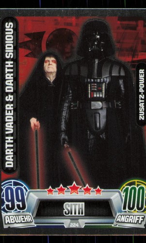 Darth vader - &, sidious