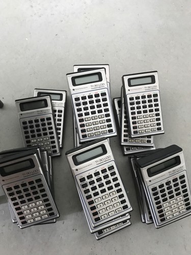 Texas instruments lcd - texas, ti-30