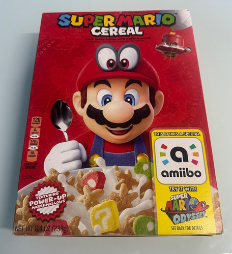 Kellogg super mario - mario, cereal