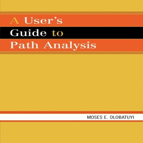 User guide path analysis - user's,
