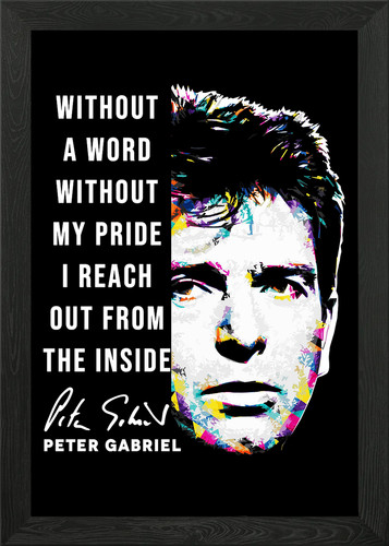 Peter gabriel gerahmtes - peter,