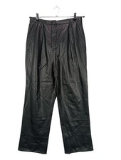 DOROTHEE SCHUMACHER Kunstlederhose Damen Hose Gr. DE 38 schwarz