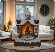 Deko led licht lebkuchenhaus - led,
