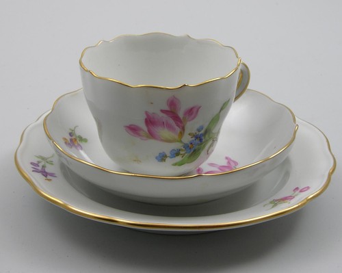 Meissen komplettes espresso - komplettes, espresso-