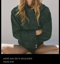 ZARA STUDIO Kleid LEDERJACKE