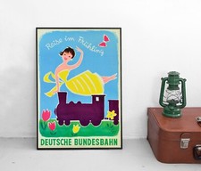 Poster Deutsche Bahn Reisen im