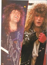 BON JOVI odd gloves magazine