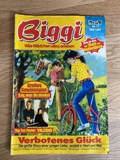 Biggi Zeitschrift Mädchen Verbotenes Glück 1,80 DM Comic Heft