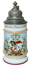 Alter Reservistenkrug Bayern Wappen Krug Bierkrug Soldatenkrug Dienstzeit Soldat