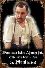 Blechschild EKEL ALFRED 30 x