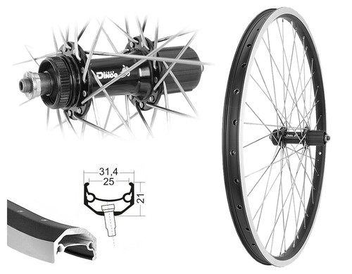 Zoll hinterrad brake - hinterrad, v-brake