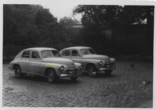 Foto Auto: Oldtimer FSO WARSZAWA 201, Polen 1962, 7x10cm echt