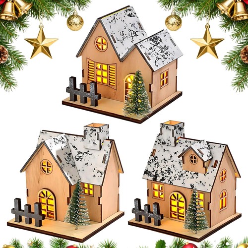 Weihnachtsdorf beleuchtet 3 - weihnachtsdorf, beleuchtet,