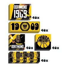 200x Dortmund Sticker -