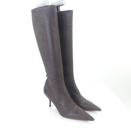 Prada stiefel vintage leder - stiefel,