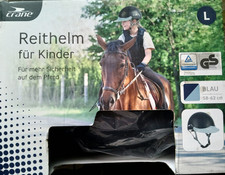 Reithelm für Kinder 58-62cm | blau | TÜV zertifiziert *NEU*