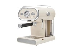 SILVERCREST® Espressomaschine Chrom Retro 1973 creme SEMC 1100 A1 - B-Ware gut