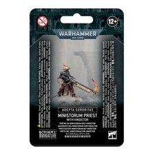 WARHAMMER 40000 - MINISTORUM PRIEST WITH VINDICTOR ZEALOT DARKTIDE NECROMUNDA