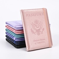 Slim Leather Travel Passport
