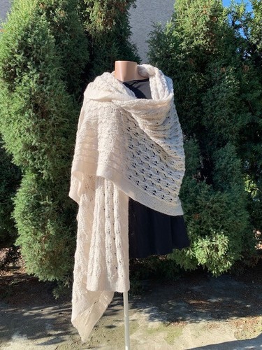 Schal stola gestrickt - stola,
