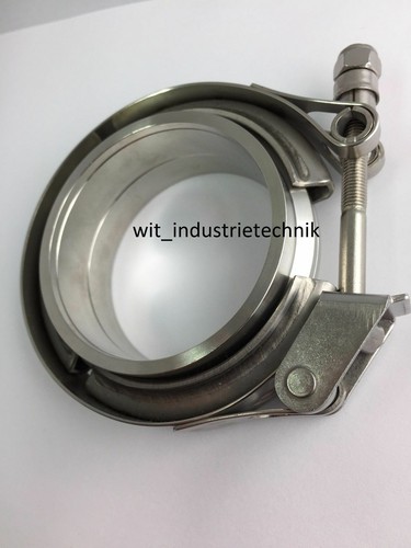 76mm band schelle - v-band, 2x