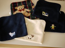 Babymütze/Kindermütze/Mütze f.Kinder/Fleece, mit Applikation/versch. Varianten