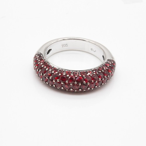 Roter spinell ring - spinell,