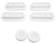 6 x Ersatz Oval Toilettensitz