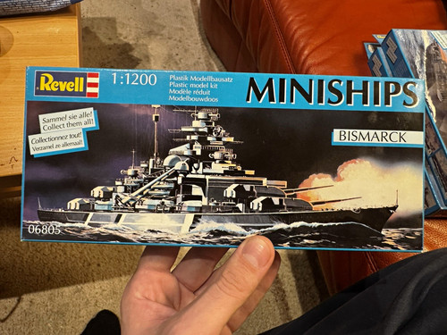 Revell miniships bismarck - revell,