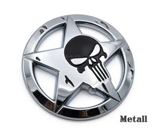 3D Totenkopf Skull Stern
