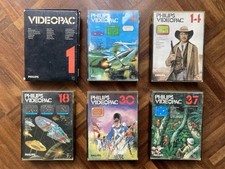 Philips Videopac G7000 6 Spiele Konvolut, Spiele In OVP