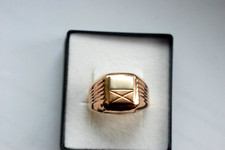 Goldener Herren Ring. 585