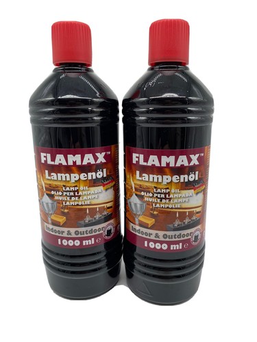12x flamax lampenöl - 1l,