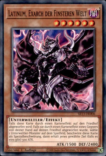 Yugioh sr13 de006 latinum - yugioh,