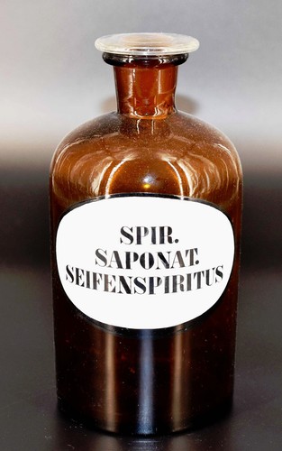 Antikes apotheker glas - apotheker-,