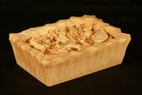 Duftschale aus zirbenholz - duftschale,