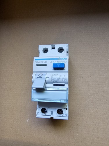 Hager cda225d 2x cda240d - hager,