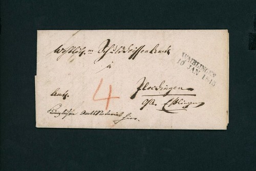 Vorphilatelie brief waiblingen - brief,