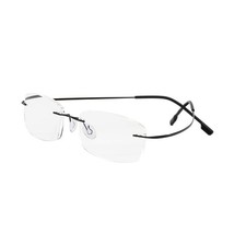 Rahmenlose Lesebrille aus
