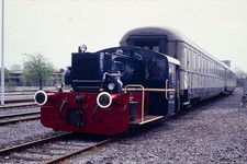 EisenbahnDia, WLE VL 0604, Münster, 10.04.1999, OriginalDia