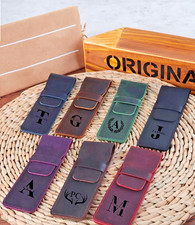 Personalisierbares Crazy-Horse Leder Stiftetui – Stil & Schutz für Schreibgeräte