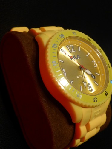 Armbanduhr quarz fila gelb - armbanduhr, mit