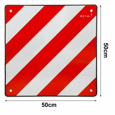 Warntafel Anhänger Spanien&Italien 2 in1 PKW Warntafeln 50x50cm Gepäckträger.