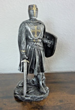 RITTER Imposante Figur Skulptur Statue Mittelalter ca. 30cm ca. 780gr. OVP