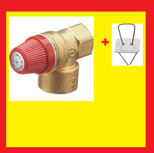 Sicherheitsventil  für Vaillant Gasthermen VC VCW VK GP 120 + Prüflochverschluß