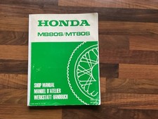 Honda MB80 Werkstatt Handbuch Reparaturanleitung