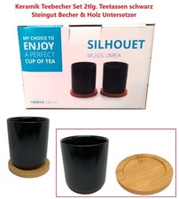 Keramik Teebecher Set 2tlg