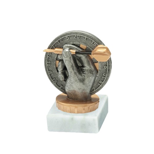 Kleiner dart pokal mit ihrem - mit,