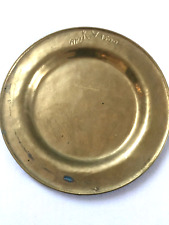 Schwerer Messing Wandteller